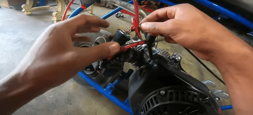 Repairing of bogging - Jim's Minibike