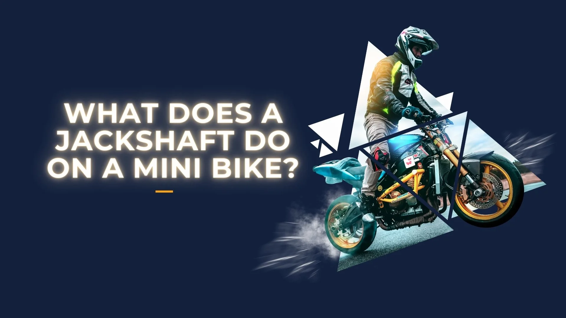 What Does A Jackshaft Do On A Mini Bike