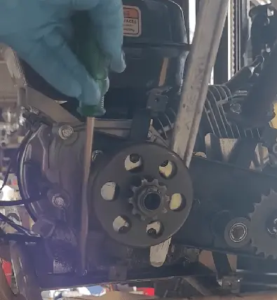 Removing the Old Clutch