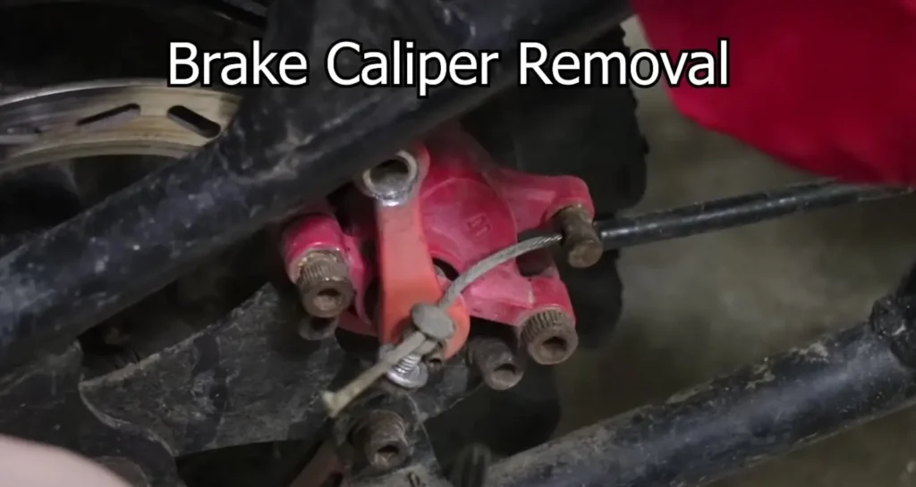 brake calipers removing