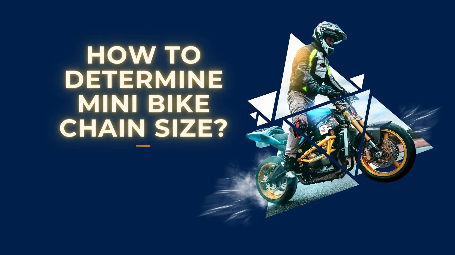 How to Determine Mini Bike Chain Size?