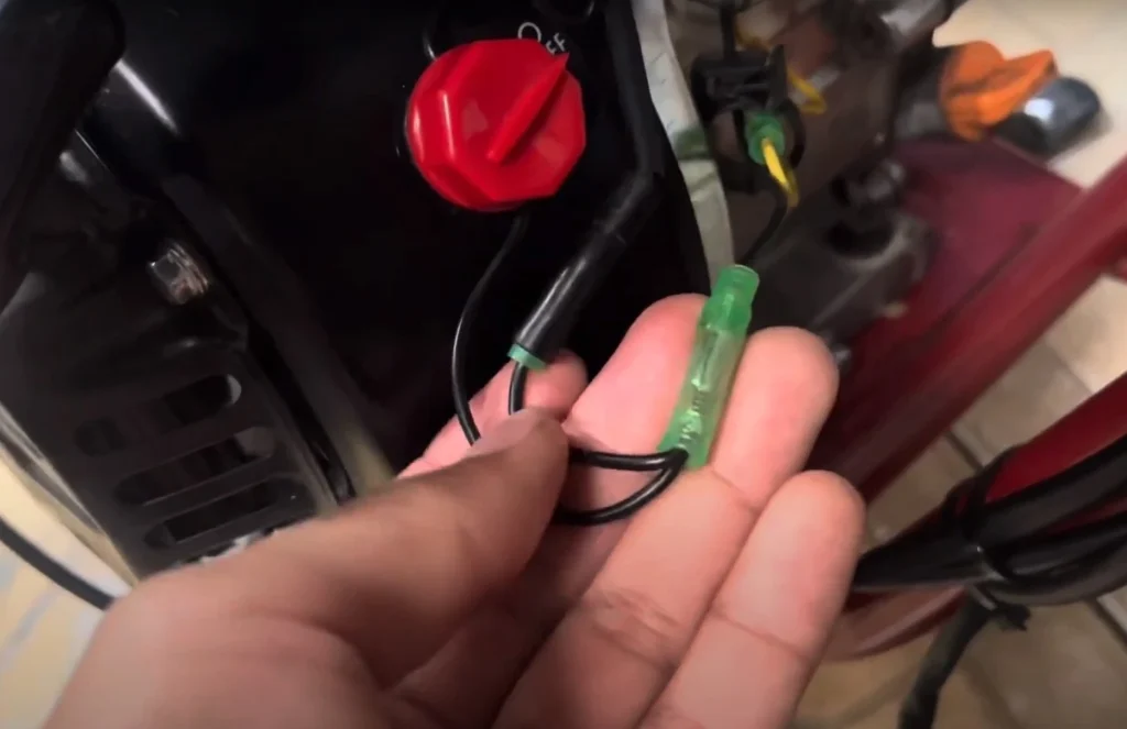 key ignition Connecting with wires